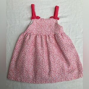 Zara pink white polka dot dress 2/3 2T 3T